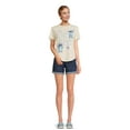thumbnail image 2 of Stitch Juniors Graphic Tee with Short Sleeves, Sizes XS-3XL, 2 of 5