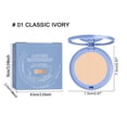 thumbnail image 2 of Alvantor Pressed Powder, Matte Face Setting Powder, Classic Ivory 0.28oz, 2 of 7