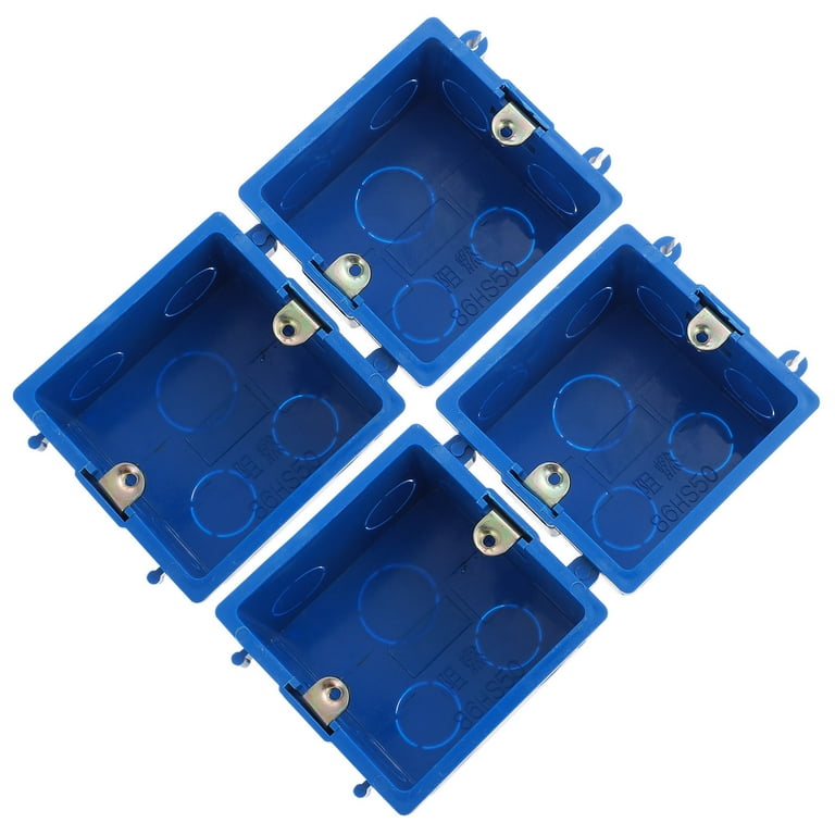 DEEPCRAFF Blue PVC Junction Box for Waterproof Electrical 11.8X10