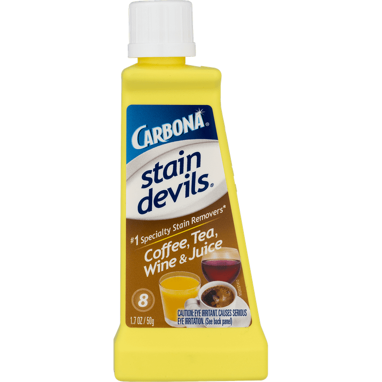 Carbona Stain Devils 1.7 Oz. Formula 8 Coffee, Tea, Wine & Juice Stain  Remover - Power Townsend Company
