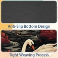 thumbnail image 4 of Swan Square Desk Mat, 8.3x9.8 Inch, Non-Slip Rubber Bottom, Printed, Suitable for Office and Gaming - Gaming Mousepad and Mouse Pad, 4 of 6