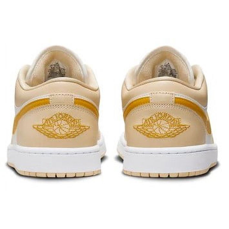 Women's Air Jordan 1 Low Sail/Yellow Ochre-Pale Vanilla