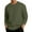 X-47Green, variant on ZHOGXU Men's Casual Pullover Round Neck Long Sleeve Solid Color Loose Fit Fashion Breathable Sweatshirt For Autumn Winter Outdoor Wear,Black,L