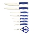 thumbnail image 4 of Juego de bloques de cuchillos Farberware Edgekeeper, 14 piezas, azul marino, 4 of 8