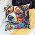 thumbnail image 2 of BANET Cute Dog Throw Pillow Covers Sofa Decorative Cushion Cases for Home Decor 20x20in, 2 of 5