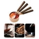 thumbnail image 3 of Irfora Juego de cucharas medidoras de 4 piezas para ingredientes secos y líquidos, utensilios para hornear, utensilios de cocina resistentes al calor de silicona de acero inoxidable, utensilios de coc Irfora Tazas medidoras, 3 of 7