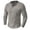 AB1400 Grey, variant on Spring T-Shirts For Men Solid Color Long Sleeve Crew Neck Tops Soft Stylish Man Holiday Work Business Casual Wear Army Green Size L
