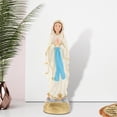 thumbnail image 1 of Resina Católica Virgen María Estatua Figura Hecha a Mano perfecl 22cm, 1 of 8