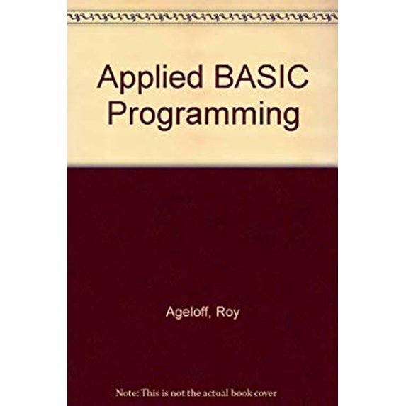 Pre-Owned Applied Basic Programming, 9780534008086, 0534008089, Paperback,