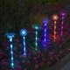 thumbnail image 1 of Luz De Tierra 1 arrastre 6 luz de tierra lámpara de césped solar LED duradera para jardín doméstico (B) Sywqhk Para estrenar, 1 of 8