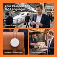 thumbnail image 6 of AI Translator Language Translation Device, Smart Wearable Real-Time Voice Translator with Multiple Languages Practice Companion for Travel and Business, 6 of 10
