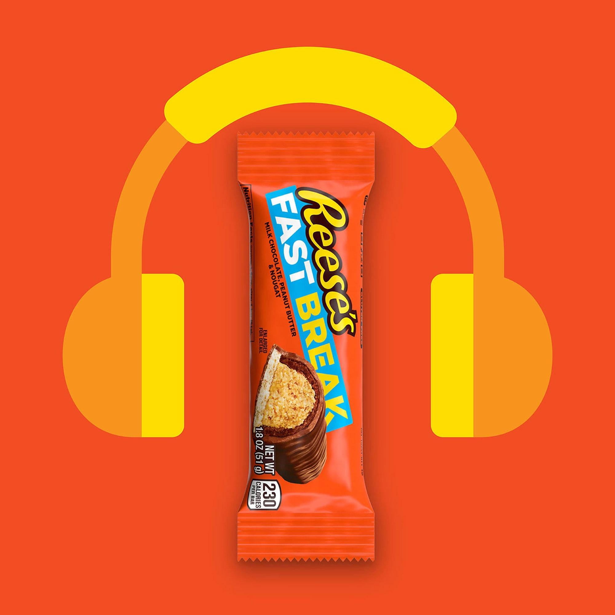 6 pack of Reese's Fast Break- a Delectable Delight | King Size Bars, 3.5 Oz Bar | Buy From RADYAN