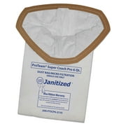 Janitized Vacuum Filter Bags Designed to Fit ProTeam Super Coach Pro 6/GoFree Pro 100/Carton