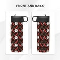 thumbnail image 3 of Yiaed Red Hot Chili 1 Print Water Bottle with Straw Lid, Stainless Steel Double Wall Insulated Water Bottle | Leak-Proof and Spill-Proof Water Bottle, 3 of 8