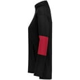 thumbnail image 4 of Holloway Sportswear S Womens Sof-Stretch Pullover Black/Scarlet 229738, 4 of 5