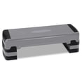 thumbnail image 1 of Gymax Exercise Aerobic Step Adjustable Height Step Platform w/ 4 Removable Risers, 1 of 10