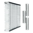 thumbnail image 1 of KFFKFF 20 x 25 x 4 Furnace Filter, MERV 11 HVAC Ac Filters,12-Month Electrostatic Pleated Air Conditioner Filters, 4-Pack (Actual Size: 20.47 x 25.20 x 3.98 Inch), 1 of 9