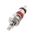 thumbnail image 2 of 100 Pcs Car Bike Motorcycle Rubber Hose Tubeless Type Valve Insert Valve Core, 2 of 2