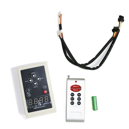 Rgb Led Strip Controller - LED4Everything (TM) 6803 RF IC Dream Color Horse Chasing LED Strip Remote RGB Controller For Waterproof IP67 6803 Strip
