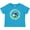Turquoise, variant on Inktastic Grandpa's Little Golf Buddy Boys Baby T-Shirt