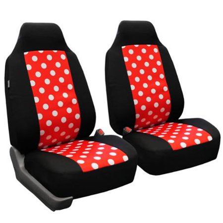Red Polka Dot Car Seat Covers Red Polka Dot Car Seat Covers