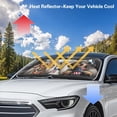 thumbnail image 4 of Binienty Dachshund Windshield Sun Shades Funny Dog Auto Sunshade Front Windshield Vehicle Accessories for SUV Truck Sedan Automotive Interior Sun Protection Visors 2 Pack, 4 of 7