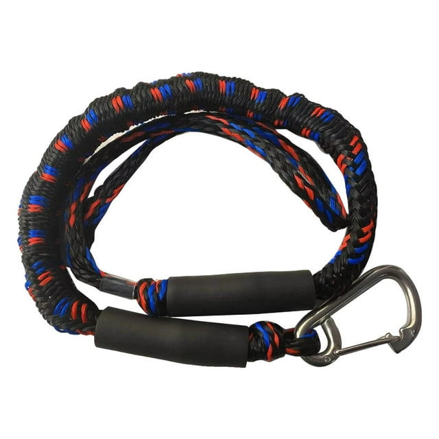 QualitChoice Bungee Dock Line for Boats with Ties Dock Bungee Mooring 1.2M Boat Rope B Loops Style D