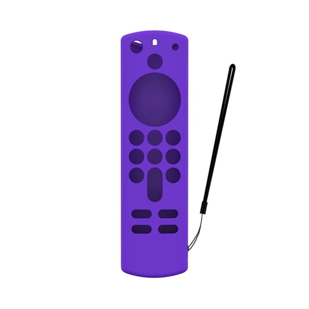 Control Remoto Funda antideslizante para mando a distancia para Amazon Fire TV Stick de 3.ª generación (púrpura)