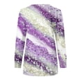 thumbnail image 5 of Liquidation à 50 % Chandail Surdimensionné pour Femmes 2023 Hauts Automne Manches Longues Chandail Ample Chemise Chic Décontractée Chandails à Col Rond pour Dames, 5 of 5