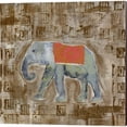 thumbnail image 4 of Metaverse Tara Daavettila 'Global Elephant A' Canvas Art (Set of 3), 4 of 5
