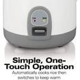 Hamilton Beach 37508 Programmable Rice Cooker, White