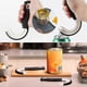 thumbnail image 3 of 2 Pack Can Opener, 150 x 90mm, Ring Glass Opener, J Shaped Kitchen Helper, Can Opener, Hook Opener, Easy Open for Cans with Locking Rings, Black, 3 of 5