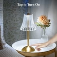 thumbnail image 5 of Bell and Howell Alma Table Lamp 2 Pack Small Cordless Touch LED Rechargeable Lamp Bedside Desk Nightstand Gold Base, 5 of 8