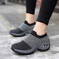 thumbnail image 6 of Women's shoes, Comfortable Walking Shoes, Fashion Platform Sneakers with foot arch pad, Casual Shoes for Work, 6 of 15