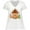 AA-White, variant on Inktastic Gingerbread House Christmas Women's Plus Size V-Neck T-Shirt