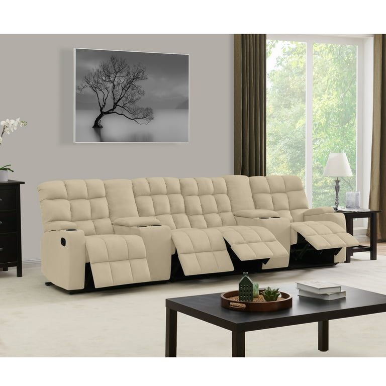 Prolounger wall hugger 2025 storage reclining sofa