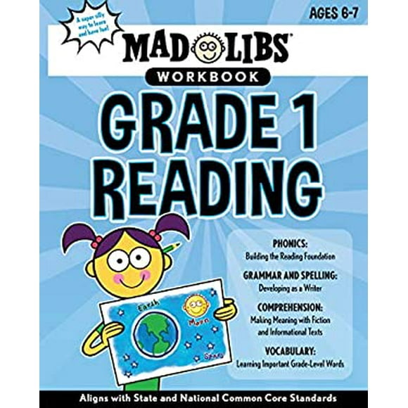 Mad Libs Workbook: Grade 1 Reading : World's Greatest Word Game 9780593096154 Used / Pre-owned