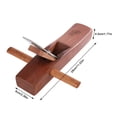 thumbnail image 4 of Ccdes Raboteuse en Bois, Raboteuse à Main, 28cm Raboteuse Plane en Bois Menuisier Woodcraft Outil, 4 of 8