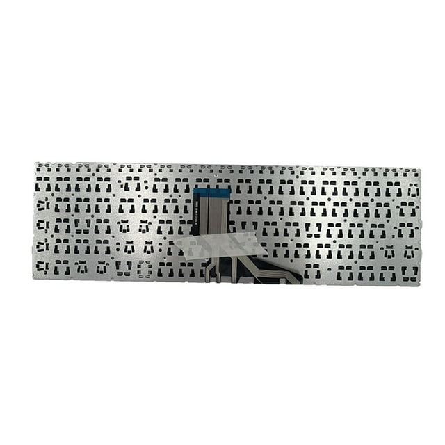 Claviers d'Ordinateur Portable Noirs Entrée Stable Clavier de Jeu Anti-Poussière Remplacement Haute Efficacité pour Disposition 15-DA