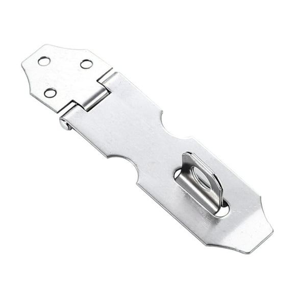 Padlock Hasp Latch Safety Fastener Hasp Padlock Latch Lock Stainless Steel Security Door Fastener Hasp for Gate Door Closet