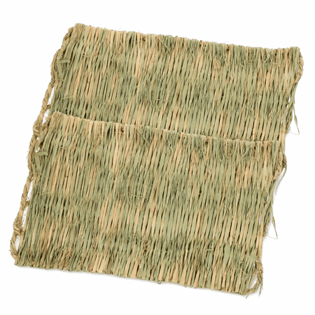 ZULAR 2026 New 2Pcs Chicken Nesting Box Pad Nest Box Bedding for Chicken Coop Straw Mat for Chicken Nesting Coop for Poultry Care,Egg Laying,Chicken Housing,Farm Use,Coop Maintenance.