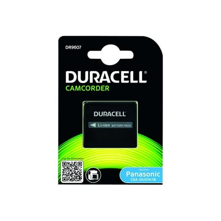 Duracell - Camcorder battery - Li-Ion - 700 mAh - for Panasonic NV-GS10, GS100, GS120, GS150, GS200, GS37, GS44, GS50, GS500, GS55, GS70, M50
