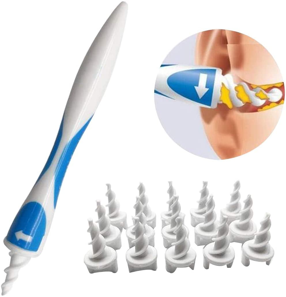 Ear Cleaner, Smart Spiral Ear Wax Remover Tool ,Safe and Soft Spiral