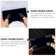 thumbnail image 5 of ZONHEBIN 10pcs Gaming Finger Sleeves Anti-Sweat Touchscreen Thumb Cover, 5 of 6