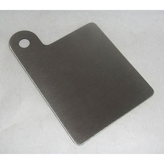 304 Stainless Steel Motorcycle Inspection Sticker Plate 3" x 3.25" Part No. RP0003 MADE IN THE USA