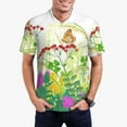 thumbnail image 1 of Balery Plants and Insects Camisa Polo de Hombre con Estampado, de Manga Corta y Tejido Medio, Camisa Tipo Golf Polo-Small, 1 of 6