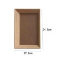 thumbnail image 2 of 7.7x9.7 Wood Picture Frame Set of 1, Rustic Wall or Tabletop Photo Frame with Horizontal and Vertical Display, Includes Hanger and Easel Back for Family Art Memorial Decor, 2 of 8