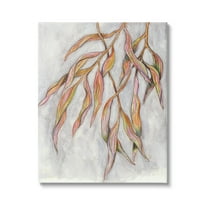 Stupell Industries Withering Leaves Botanicals Hanging Modern Watercolor Detail Painting Gallery Wrapped Canvas Print Wall Art, Design by Elvira Errico