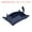 Blue, variant on Leather Valet Tray Folding Jewelry Tray Organizer White