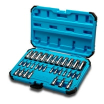 Capri Tools 30032 Master Hex Socket Set, Metric and SAE Bit Sockets, 32-Piece